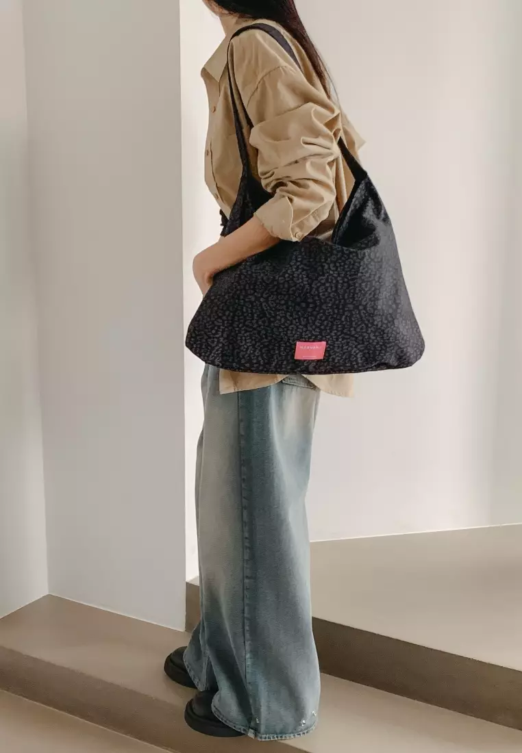 JEMMA Canvas Crossbody Bag Navy