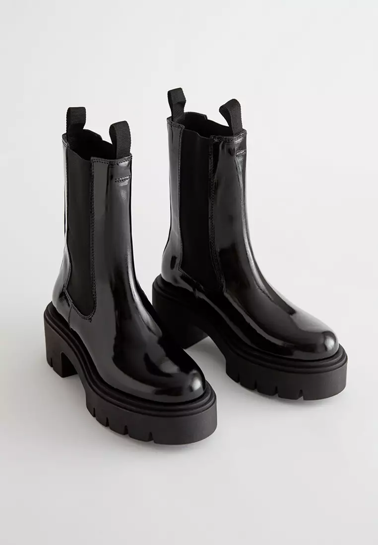 Buy Other Stories Chunky Platform Chelsea Leather Boots 2025