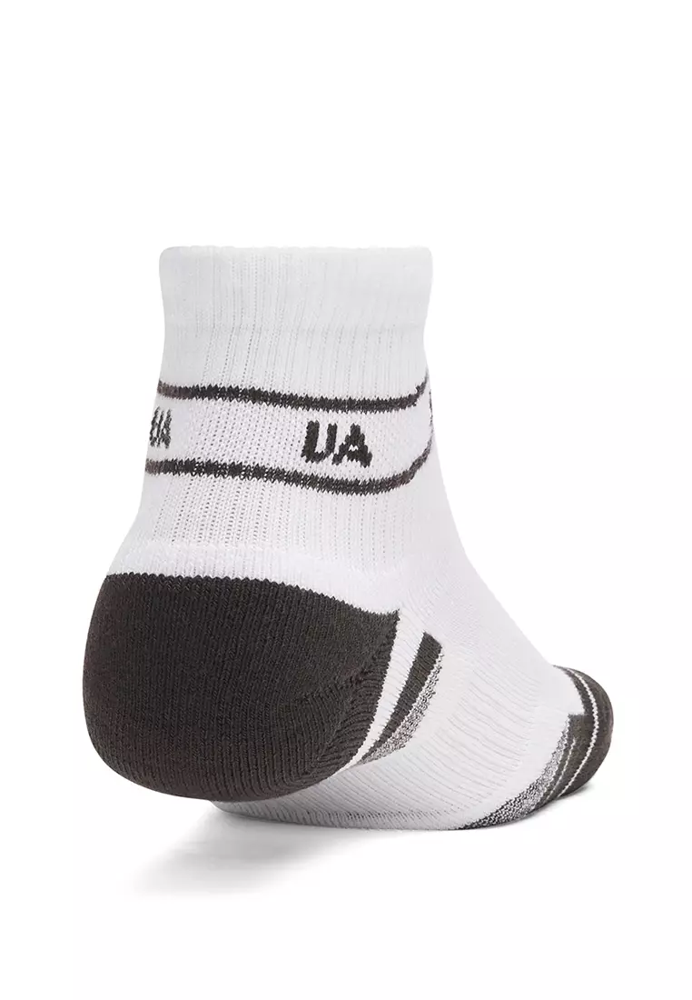 UA Performance Tech™中性短筒運動襪3對裝