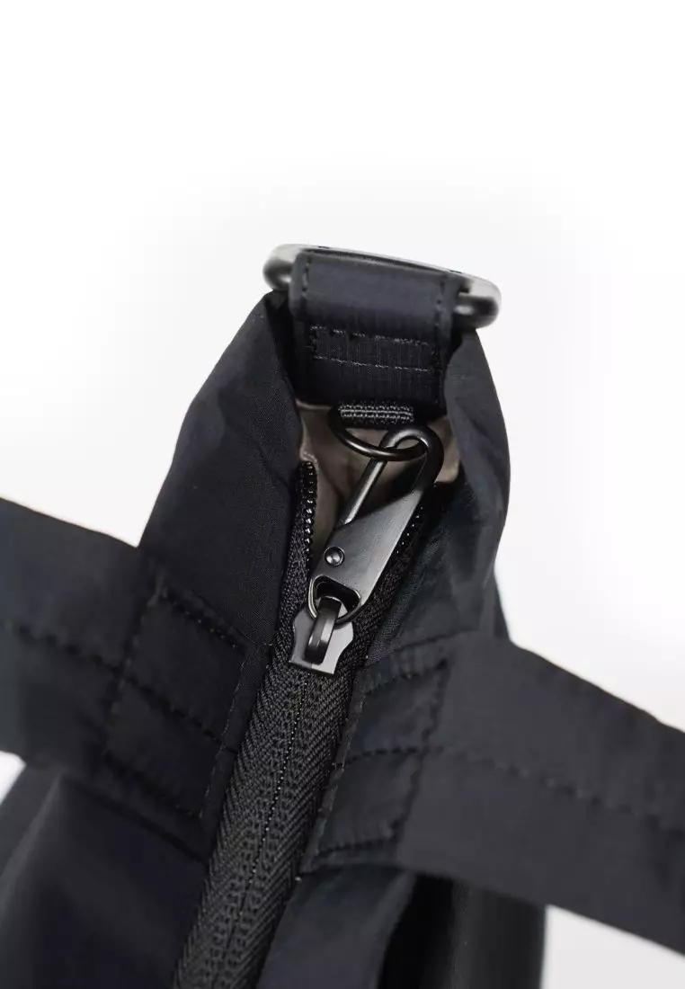 Crossing Jill Anti-Theft RFID Dual Carry Crossbody Bag V2 - Black