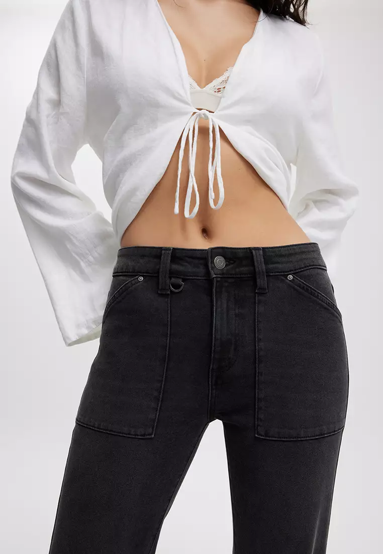 Stretch Bootcut Flare Jeans Asia Fit