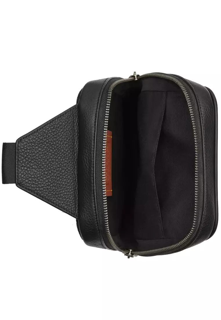 Sullivan Pack Bag In Signature Canvas With Patches in Charcoal Multi CY820