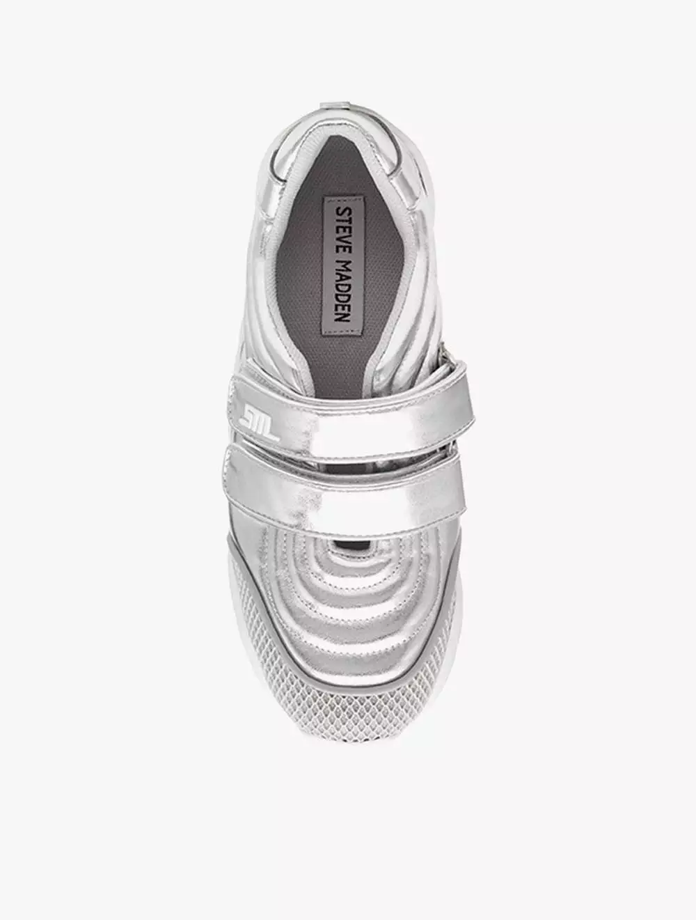 Steve Madden Women's RACEWAY Sneakers - Silver