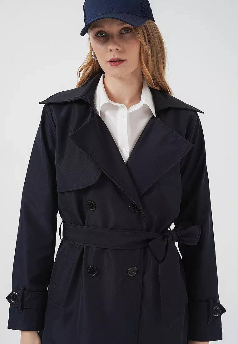 Double Breasted Trench Coat
