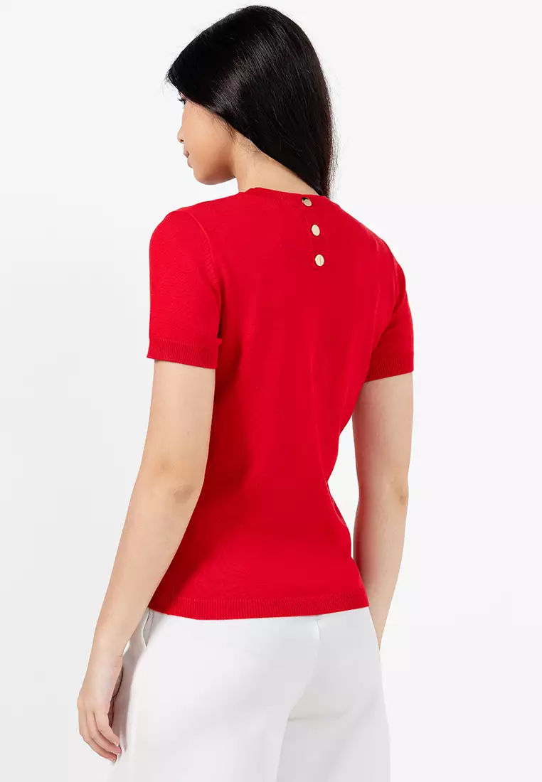 Catherine Short Sleeve Knit