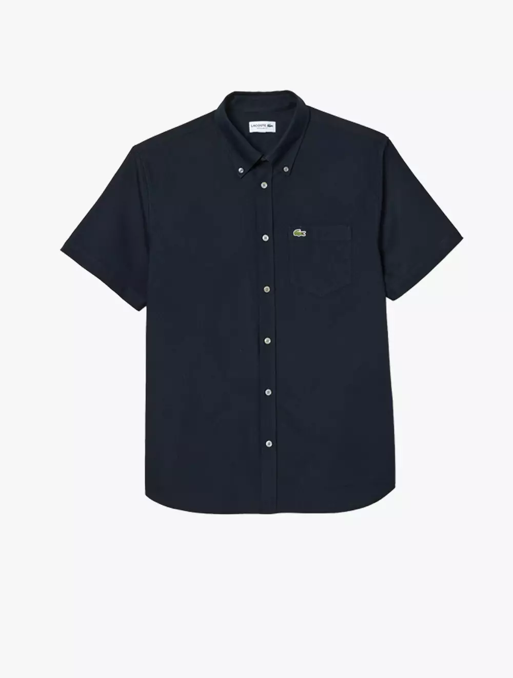 Regular Fit Short Sleeved Oxford Shirt - Blue - Blue