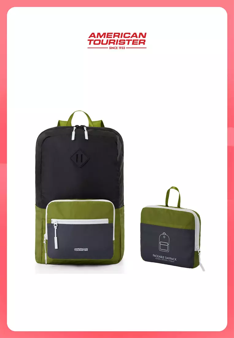 American Tourister Travel Accessories Packable Backpack 2 - Khaki