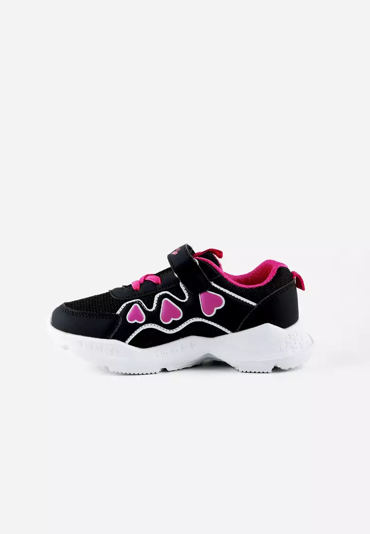Jackson Kids Niki 1ST Black - Sepatu Sneakers Anak