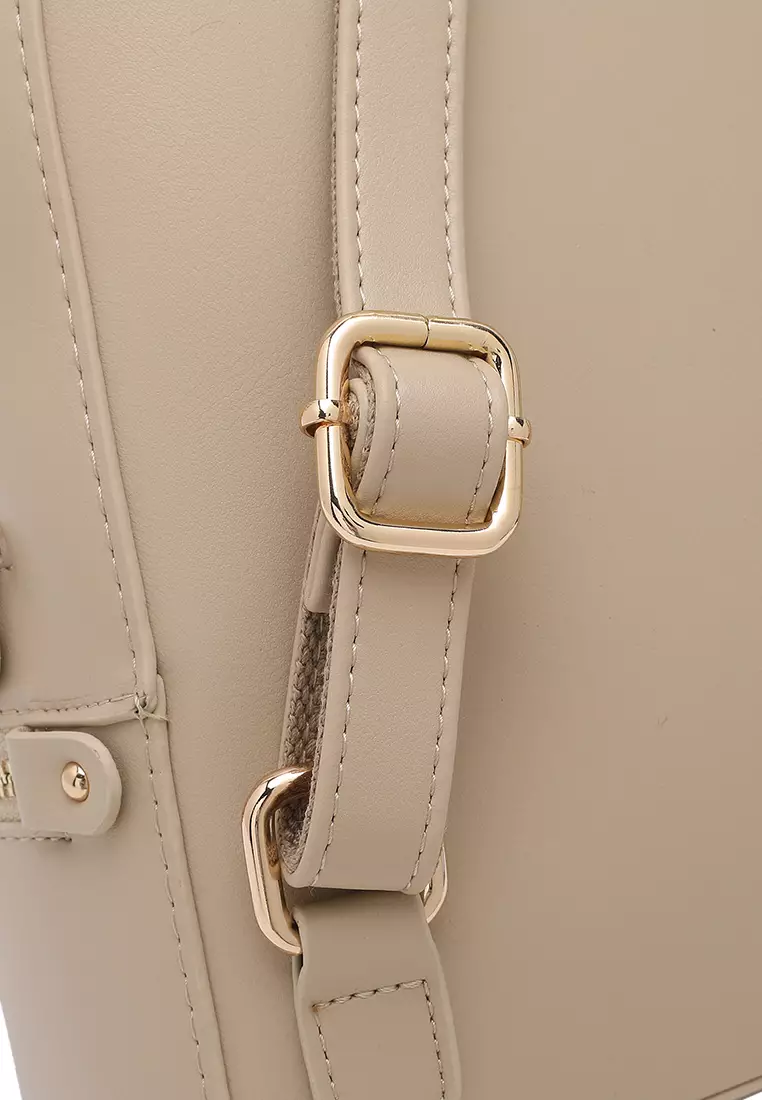 Women's Backpack - Beige