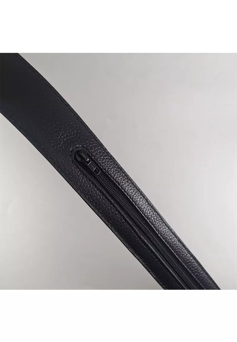 Casual Belt with Zipper pocket