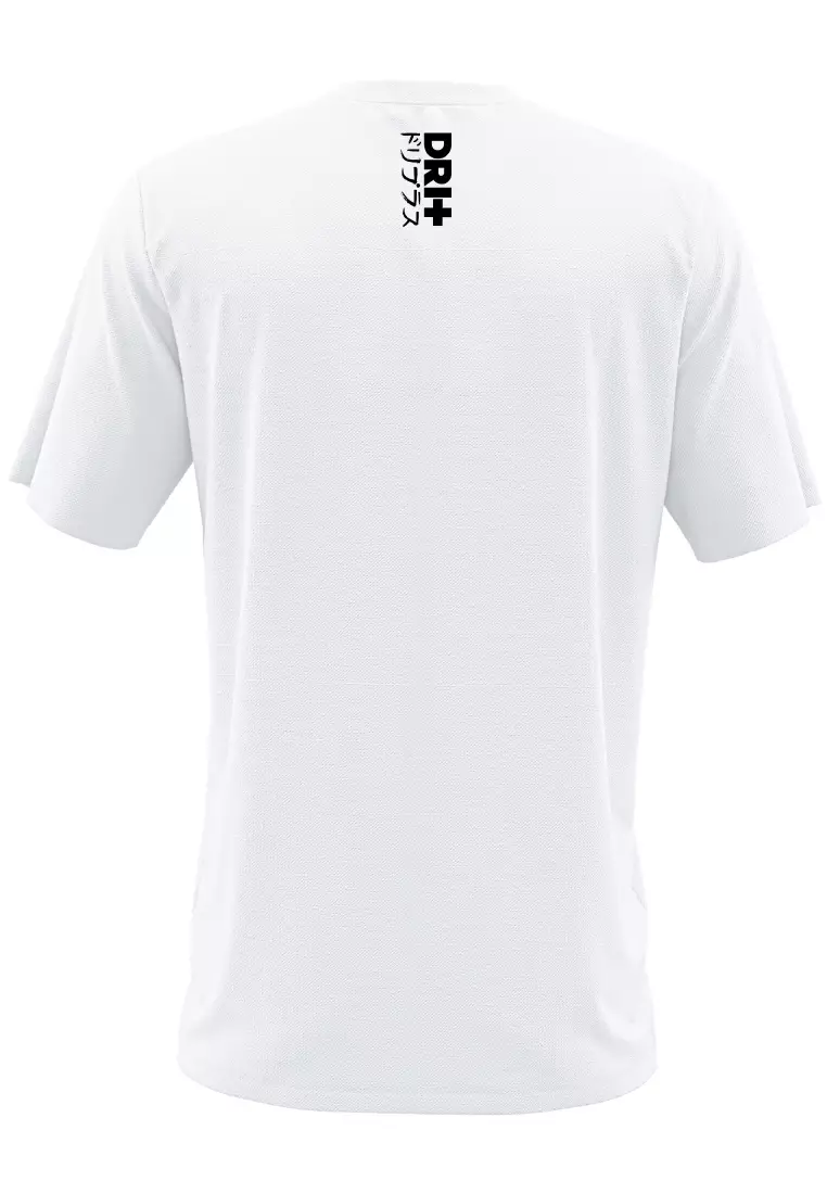 Dri Plus Men’s Doripuraso Anti-Odor Sweat Wicking Cotton Roundneck Shirt 1 piece DUMSRC525