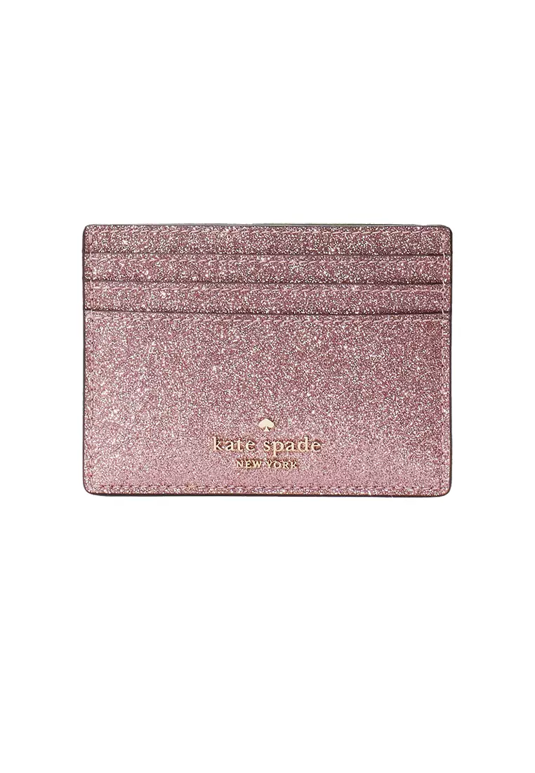 Kate spade metal card holder cheap