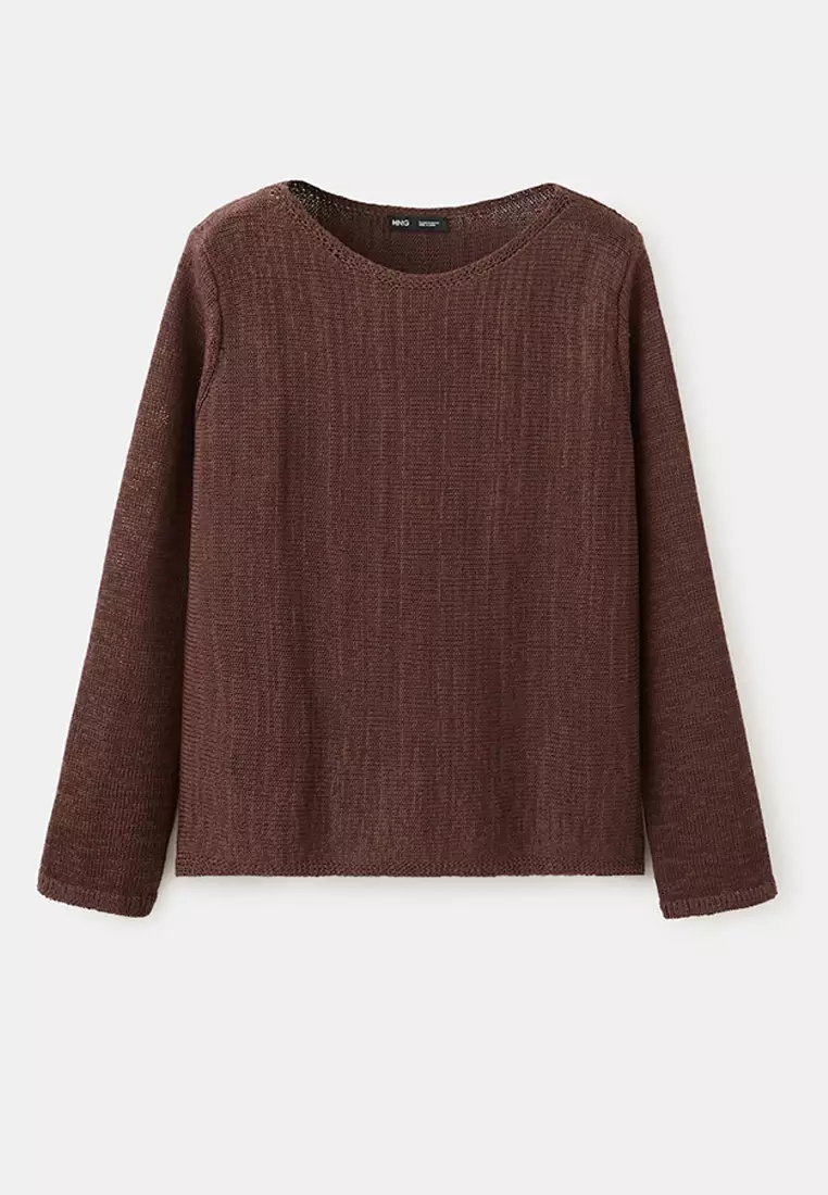 Long-Sleeves Knitted Sweater