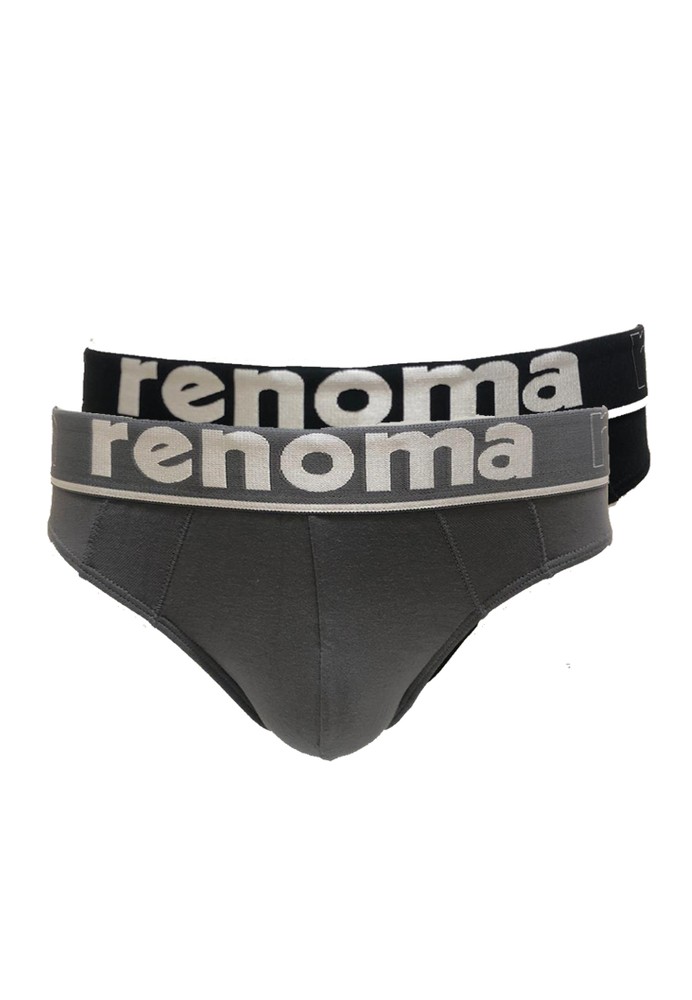 Jual Renoma  Renoma  Ultra Soft Mini Brief 8782 Grey Black 