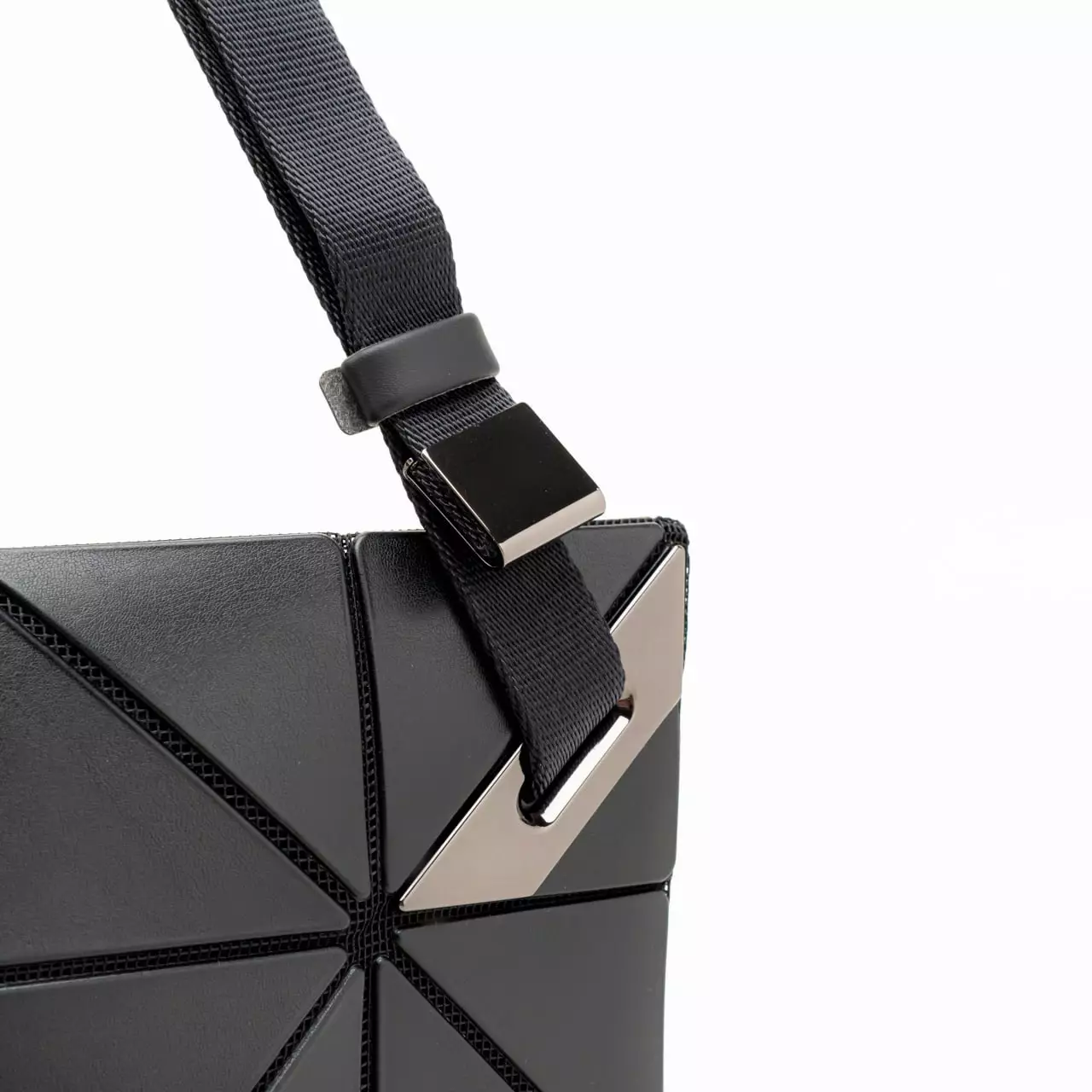Blocky Small Shoulder Bag Black