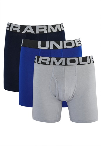 Under Armour blue UA Charged Cotton Boxerjock - 3 Pack 1B569AAA00F1E3GS_1