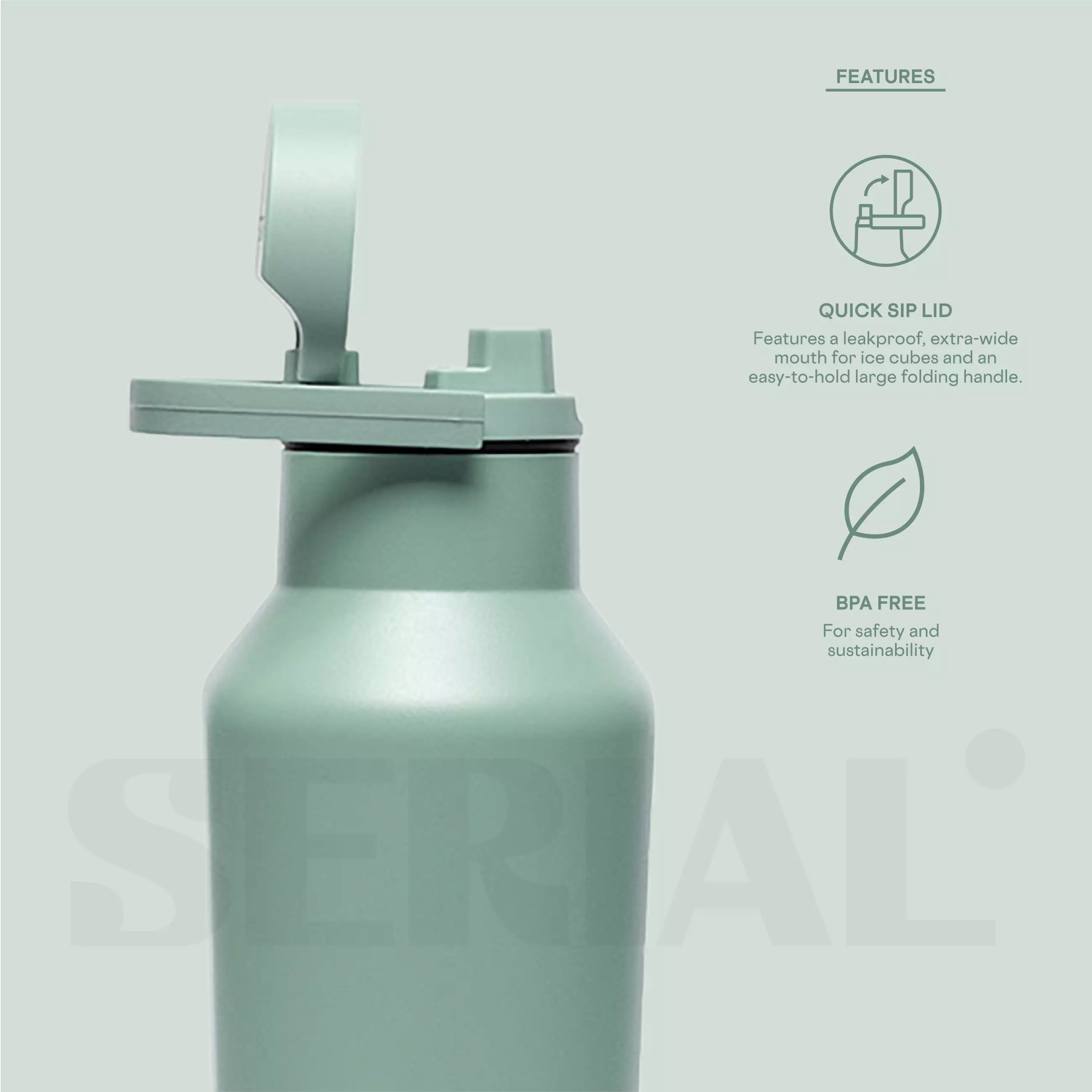 CORKCICLE Sport Canteen 20oz - Thyme