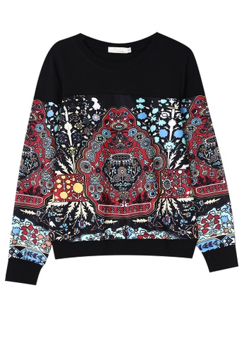 Buy Its Me Fashion Printed Sweatshirt T Shirt Plus Velvet Online On Zalora Singapore