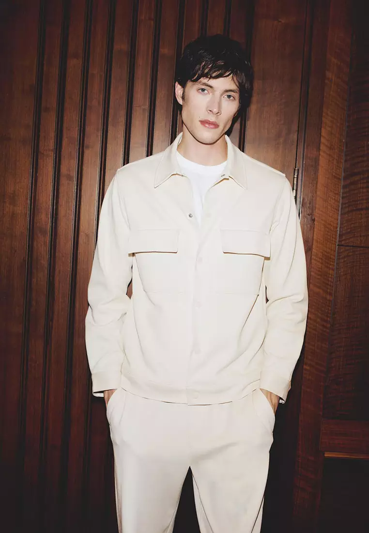 Long Sleeves Shirt Jacket