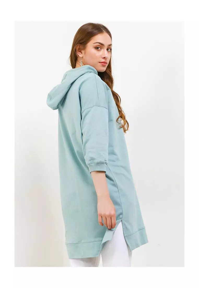 Sweater Wanita Chopra Light Green