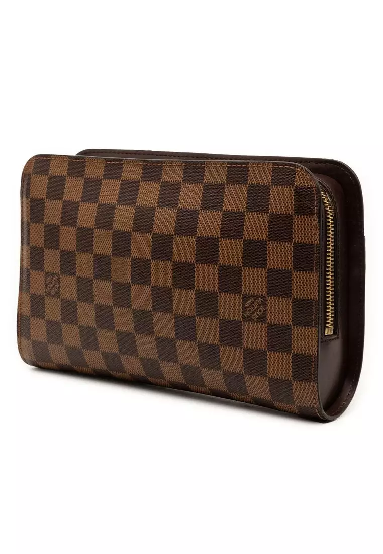 Pre-Loved Louis Vuitton Damier Ebene Saint Louis Pochette
