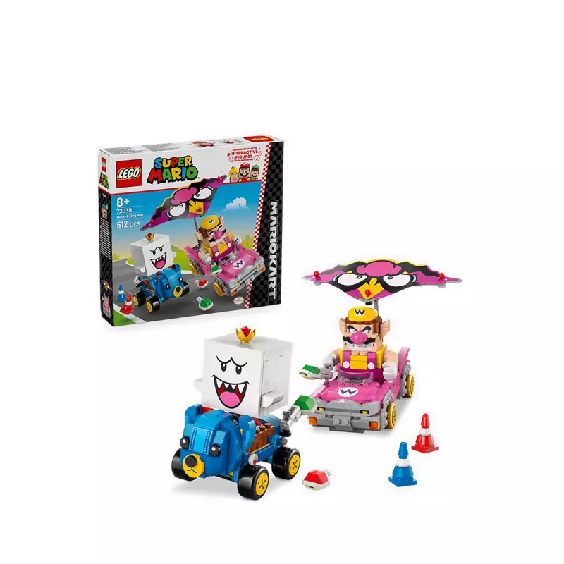 LEGO® Super Mario Kart™ – Wario & King Boo - 72038