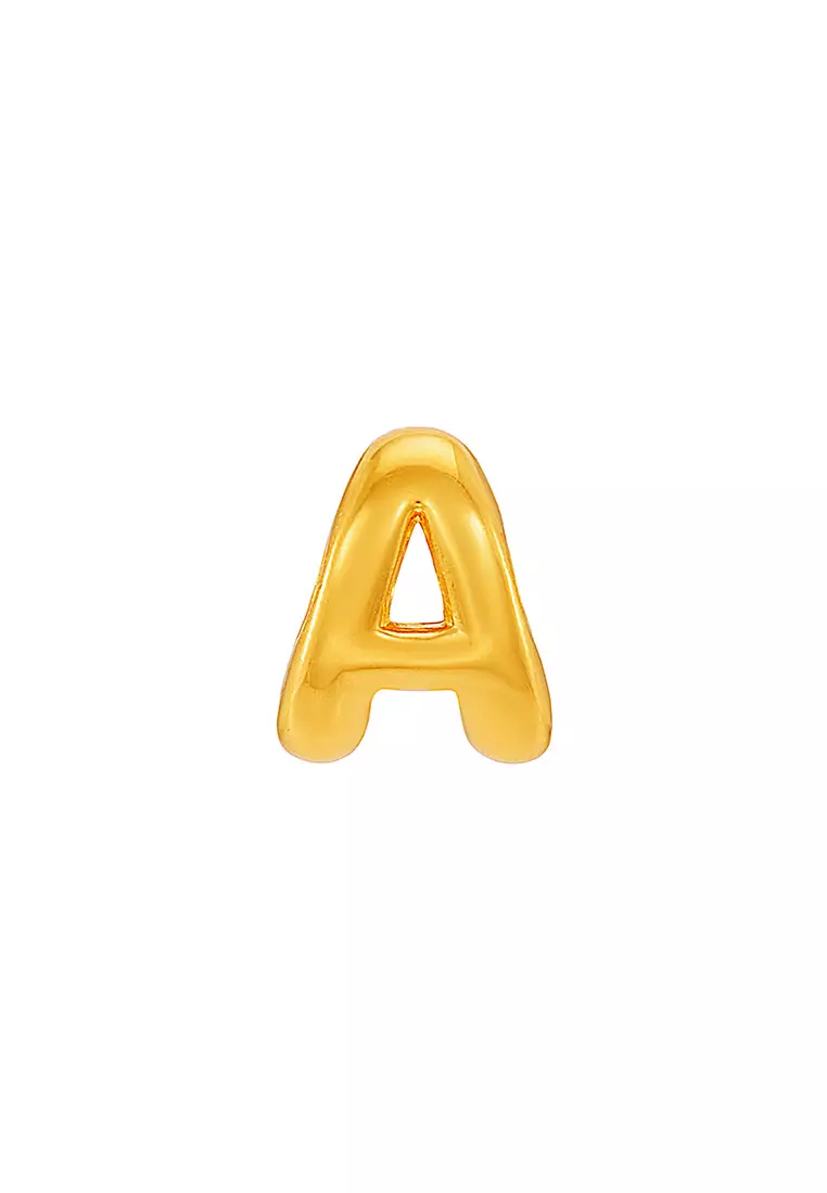 HABIB 916/22K Yellow Gold Alphabet Charm 6800025YA