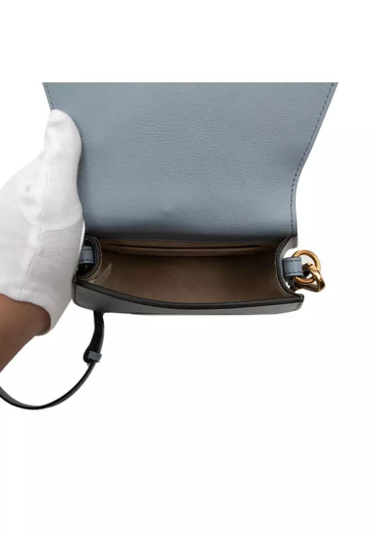 Pre-Loved Chloé Small Leather Nile Bracelet Satchel