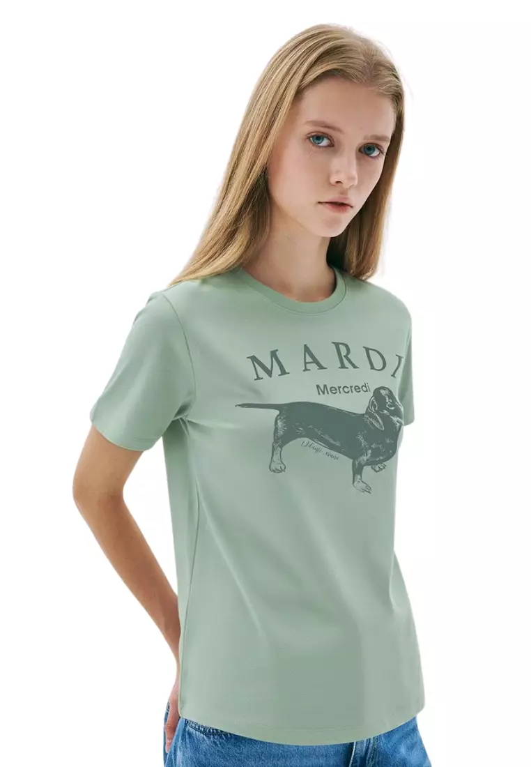 Slim Tshirt Ddanji Pastel - Mint