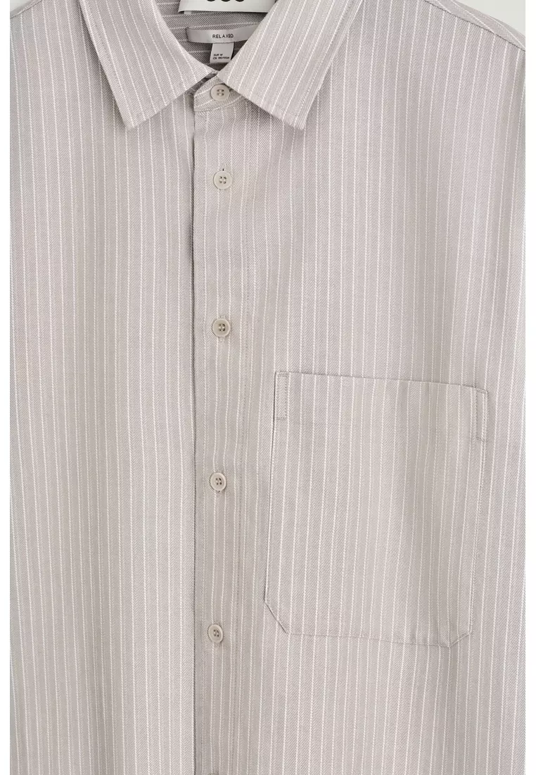 RELAXED TWILL SHIRT