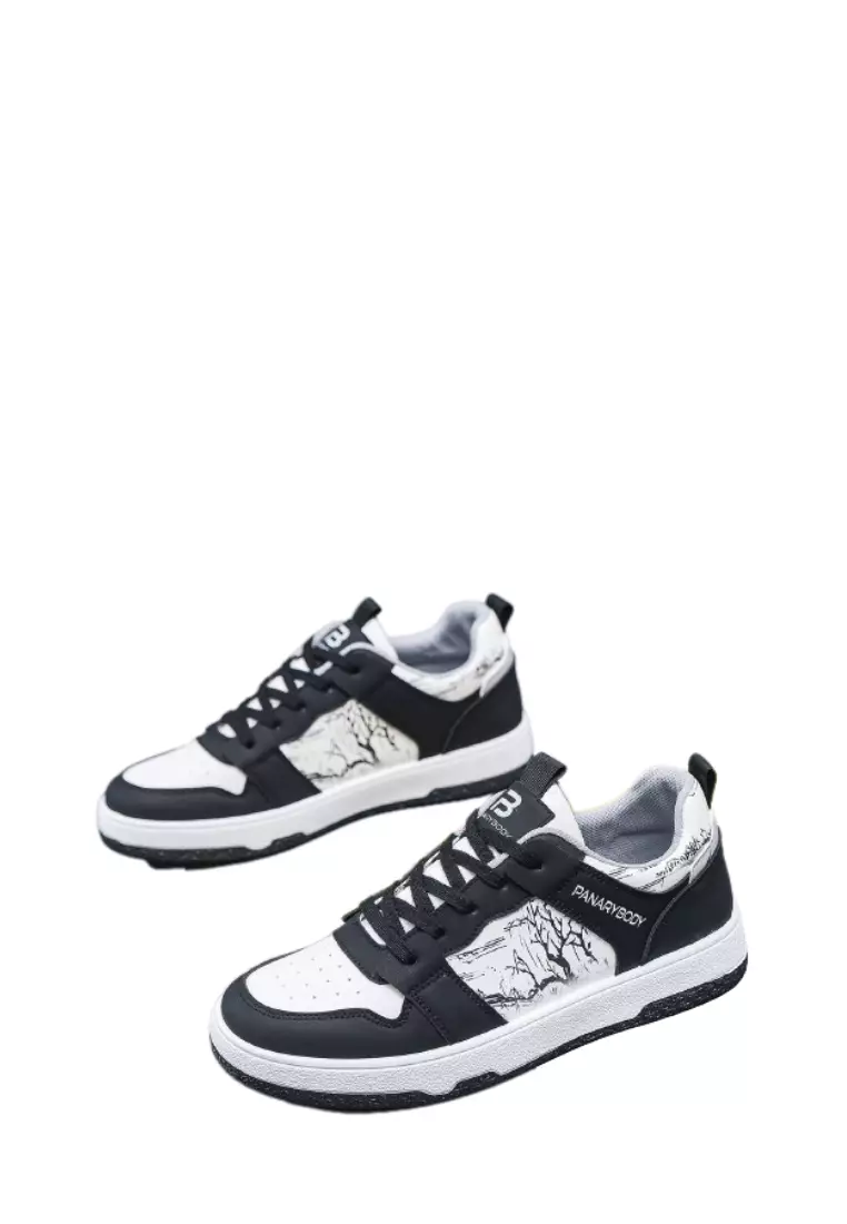 Sepatu Travel Pria Sneakers Cowok Motif Ranting QN3303