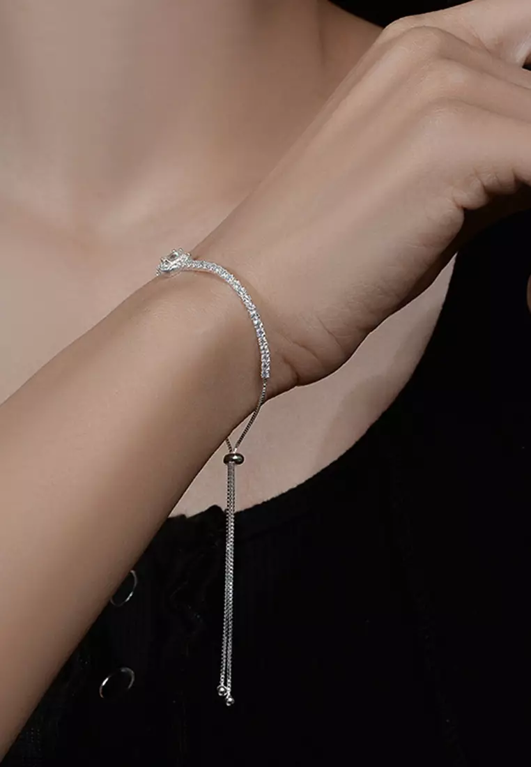 Gelang Wanita Menawan Mewah Perhiasan asli fashion untuk cewek korea aesthetic