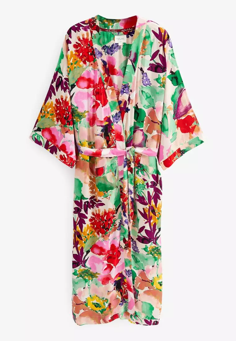 Lightweight short sleeve hot sale dressing gown