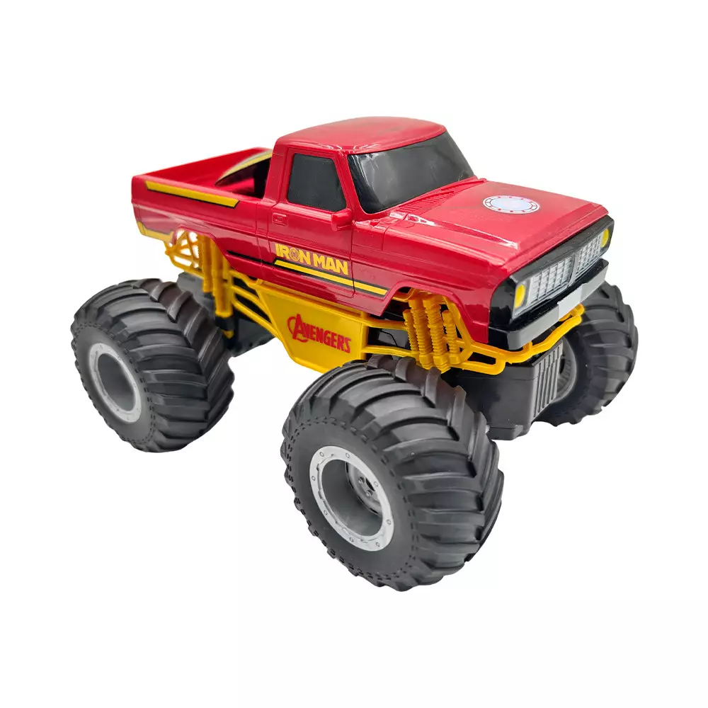 TOP GEAR MKB OFF ROAD TRUCK IRON MAN REMOTE CONTROL - MERAH