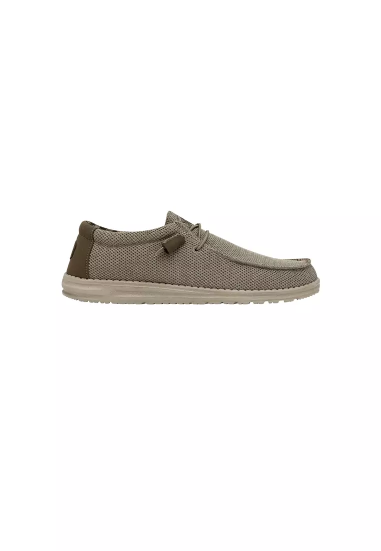 Discount on HeyDude  shoes - SKU: HeyDude Men's Wally Sox in Beige