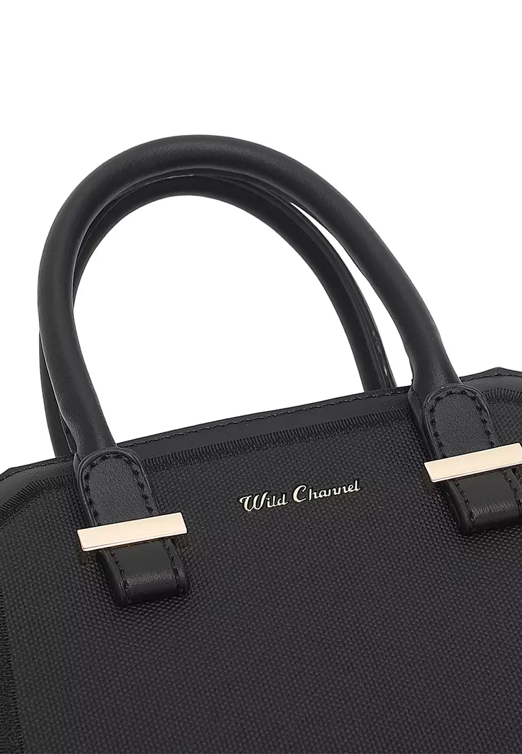 Women's Top Handle Bag / Sling Bag / Crossbody Bag / Shoulder Bag - Black