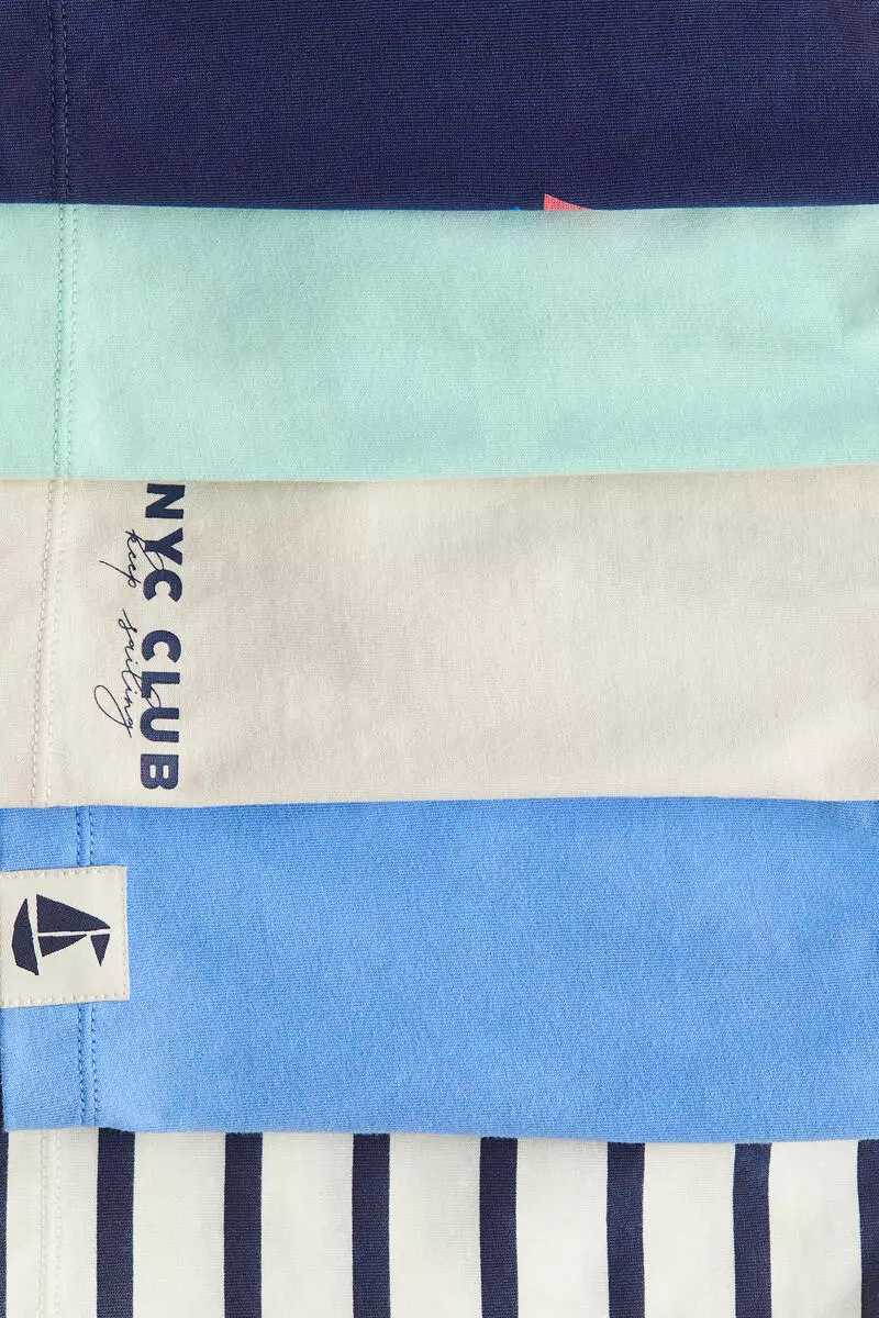 5-pack pull-on shorts