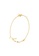 TOMEI gold [TOMEI Online Exclusive] Love Letters Bracelet, Yellow Gold 916 (9M-YS928-1C) (1.90G) 203EDACF6422BBGS_3