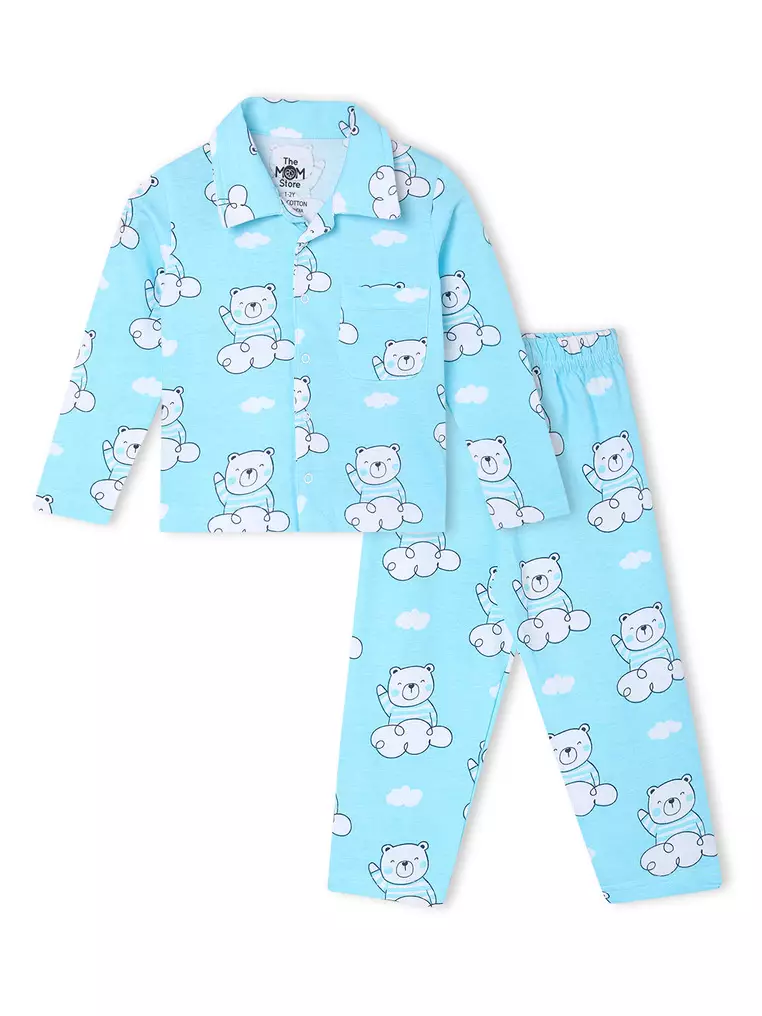 Baby and Kids Pajama Nightsuit Set - Hello Bear