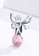 925 Signature 925 SIGNATURE Solid 925 Sterling Silver Fairy King Pink Crystal Charm 8A6B3AC1B0AF9DGS_4