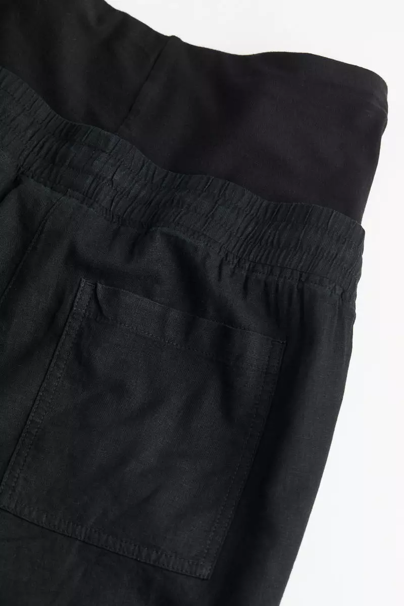 Buy H&M MAMA Linenblend trousers 2024 Online ZALORA