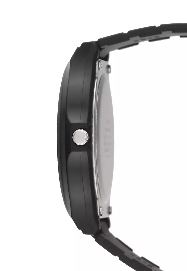 Casio Jam Tangan Pria - Black Orange - Resin - MW-240-1B2VDF