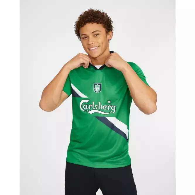 Liverpool FC Adult Retro 99-00 Away Shirt - Official LFC Jersey Original Pria