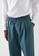 COS green and blue Oversized-Fit Elasticated Trousers 36E43AA9EC887CGS_3