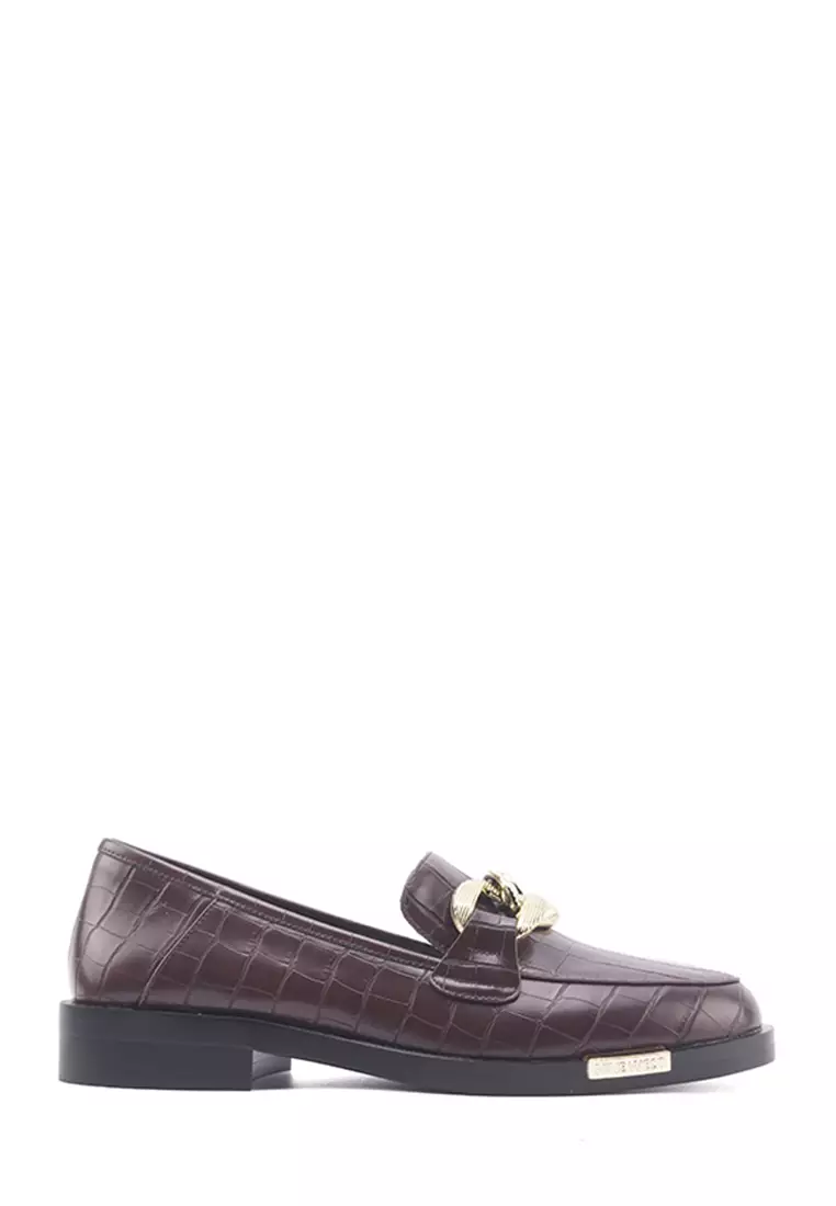 Discount on Nine West  shoes - SKU: Giordana Casual Loafers Brown