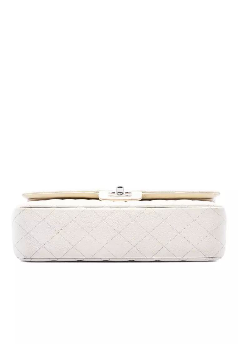 Pre-Loved Chanel Medium Classic Caviar Double Flap