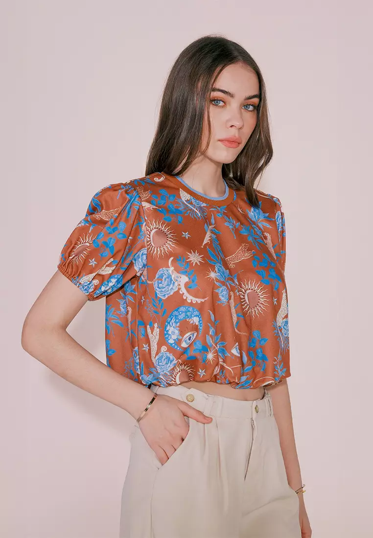 Camp Darya Short Sleeve Shirt Top