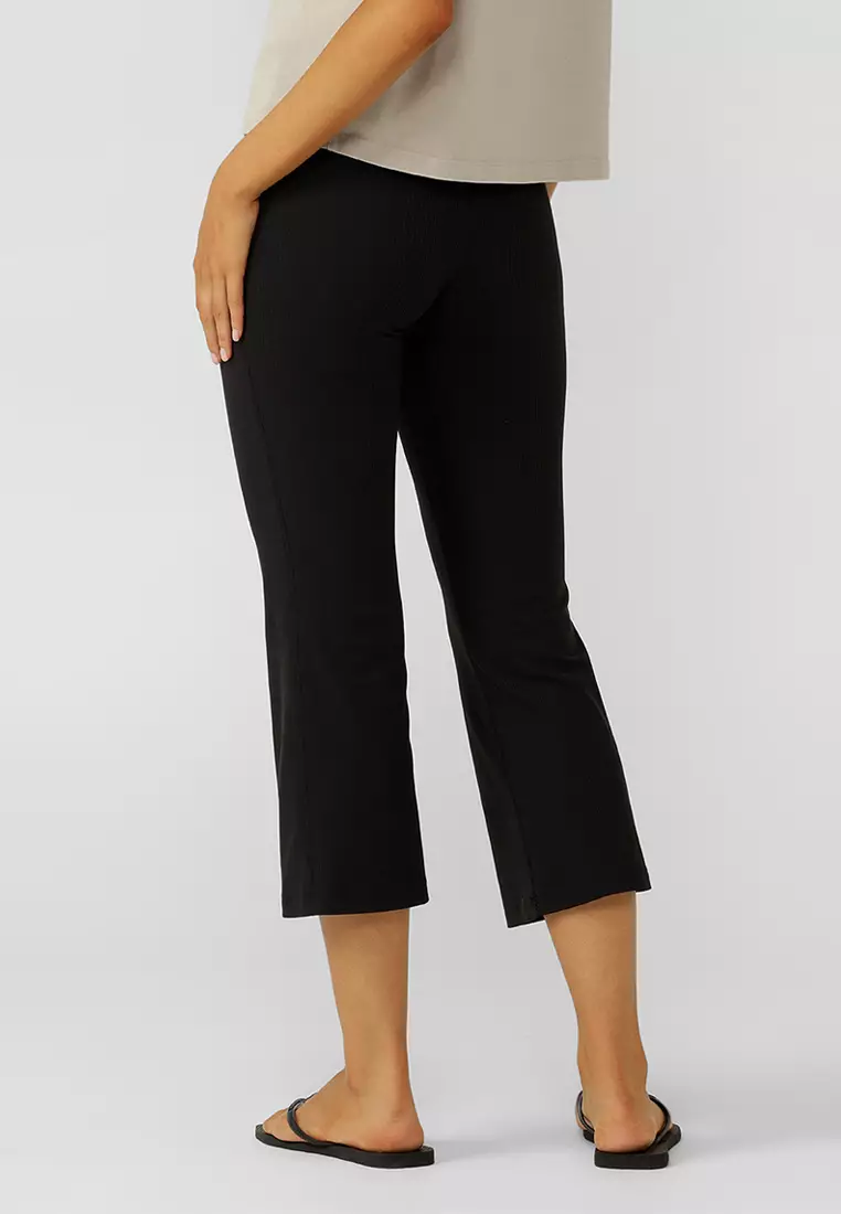 Irresistible Luxe Active Rib Cropped Yoga Pants