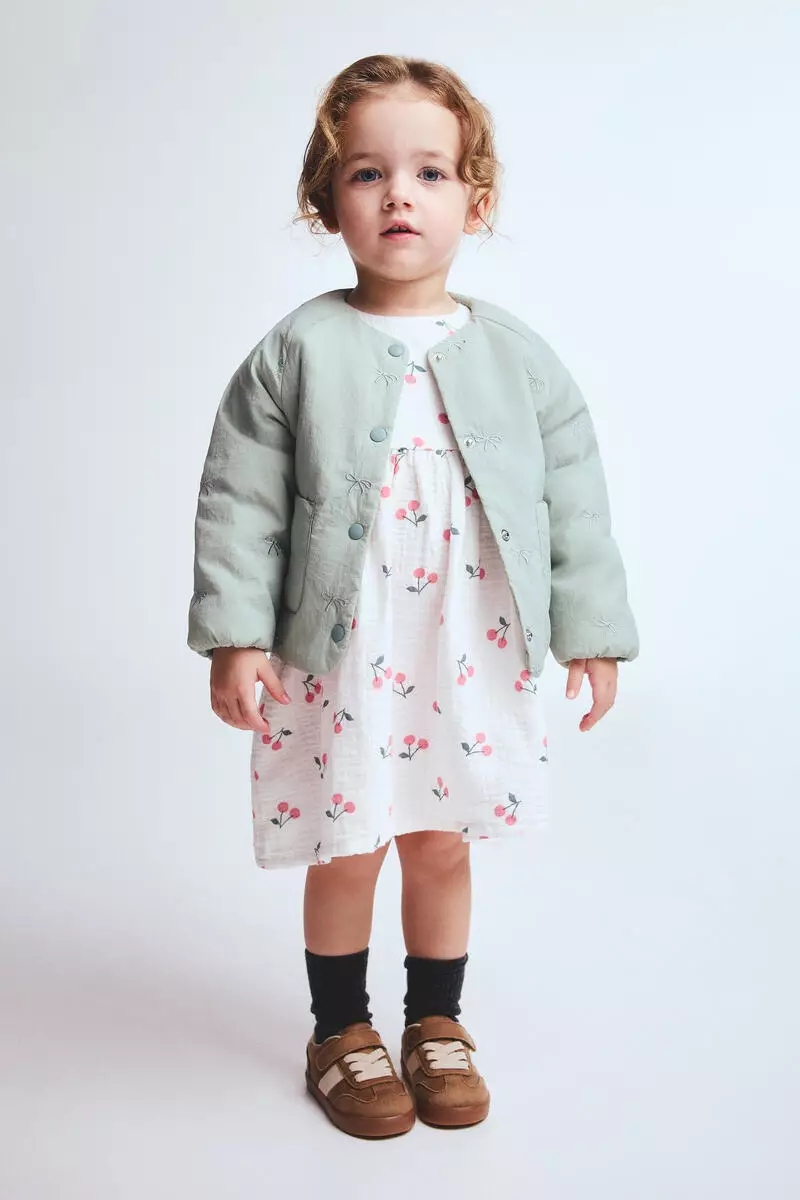 Cotton muslin dress
