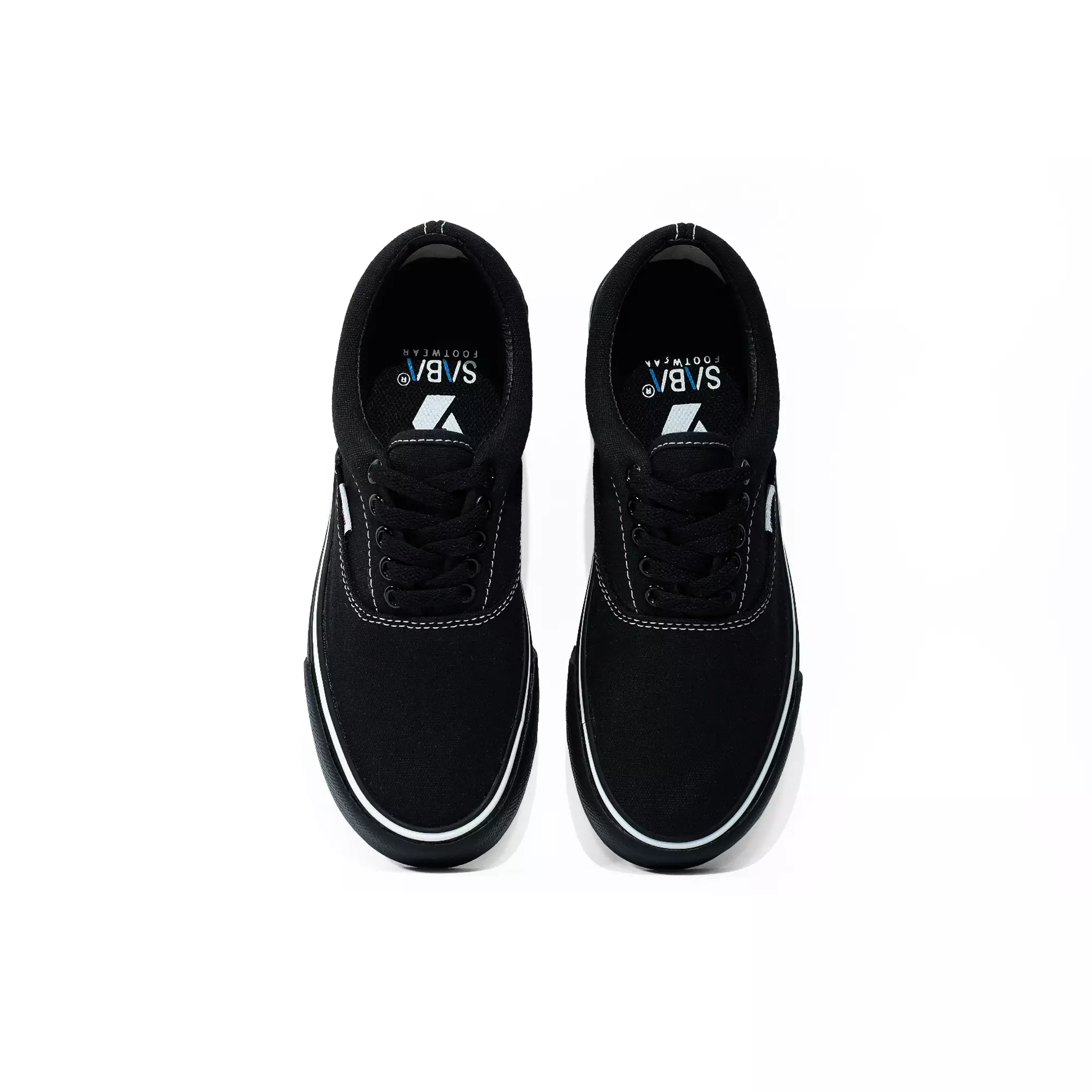 SABA Sykes  Low Black Cookies - Sepatu Sneakers Casual Pria Wanita